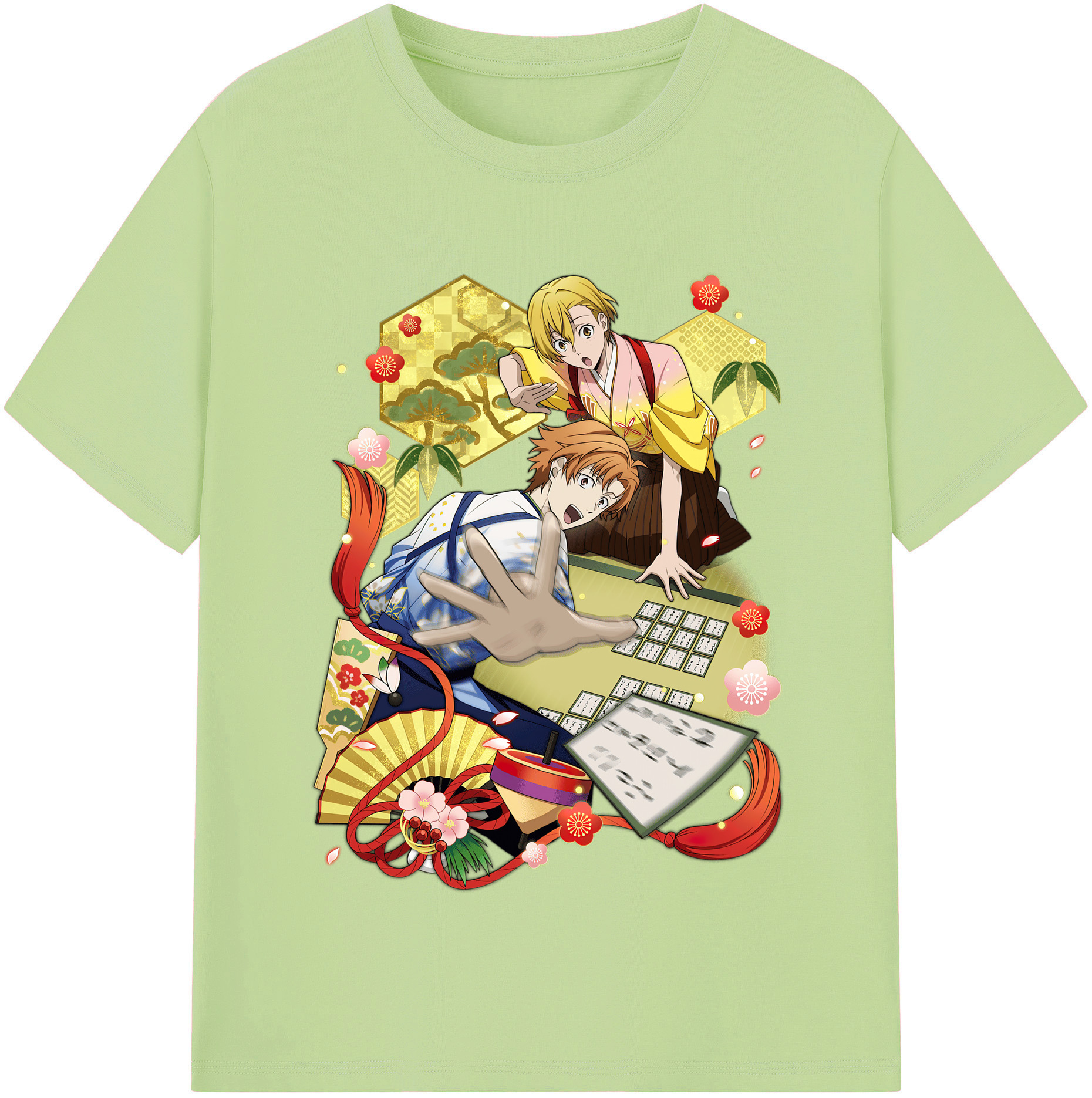 （画像用） 文豪ストレイドッグス Bungo Stray Dogs 綿100％半袖Tシャツ（フロントプリント）